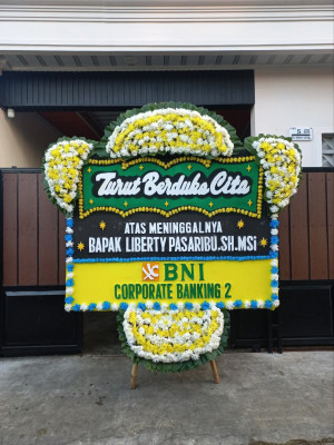 Papan Bunga Duka di Ibuah
