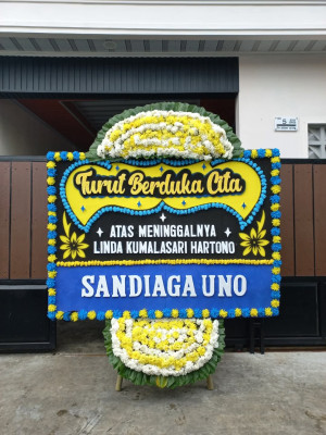 Papan Bunga Duka di Ibuah