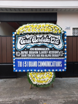 Papan Bunga Duka di Ibuah